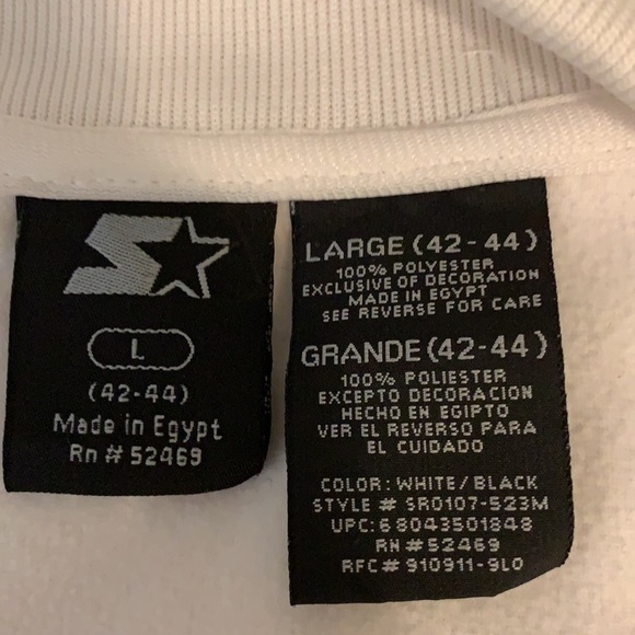 Vintage Starter Zip Down Track Jacket, L - Picture 11 of 11